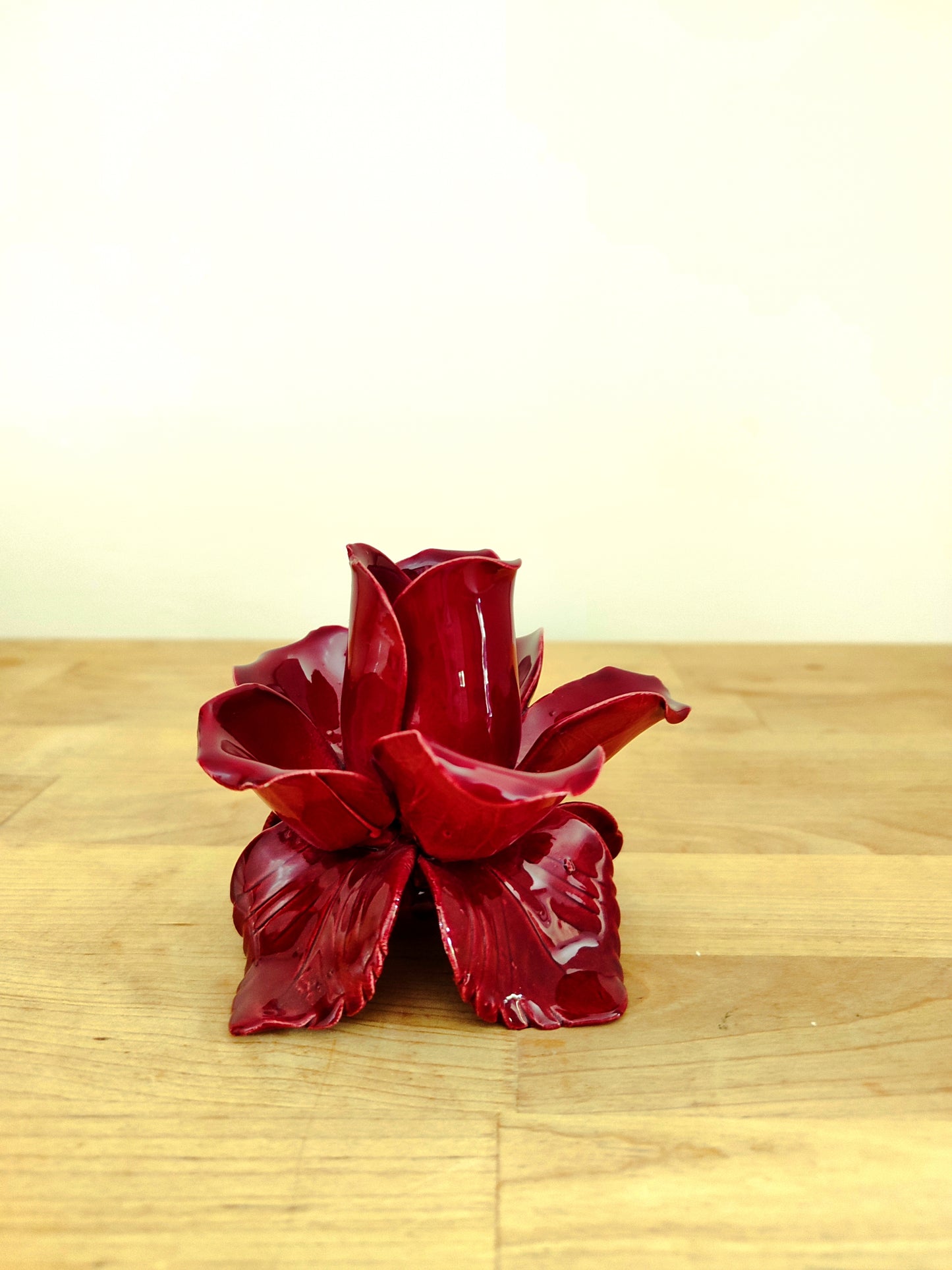 Handcrafted Candle Holder and Scented Candel