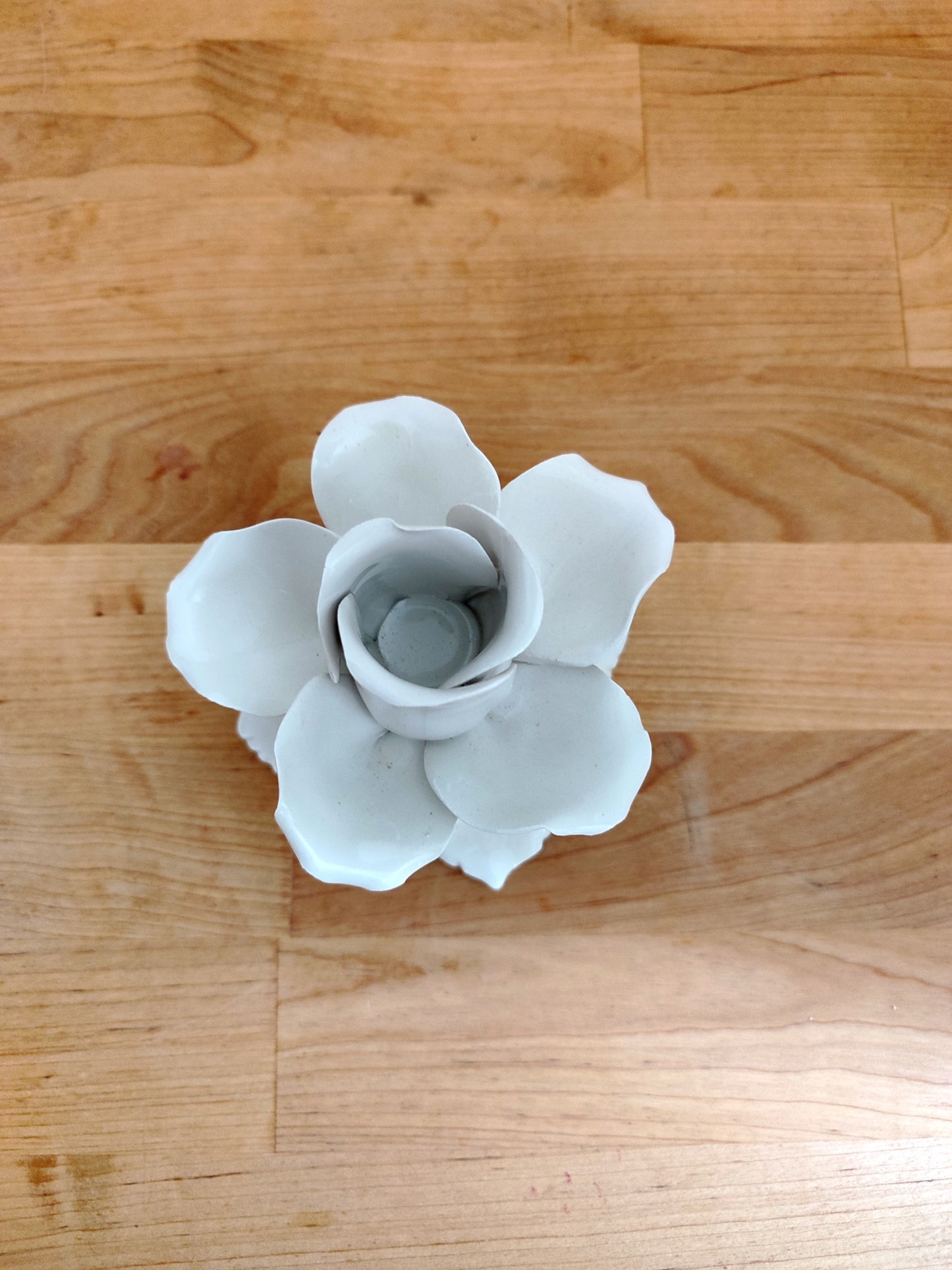 Handcrafted Candle Holder and Scented Candel