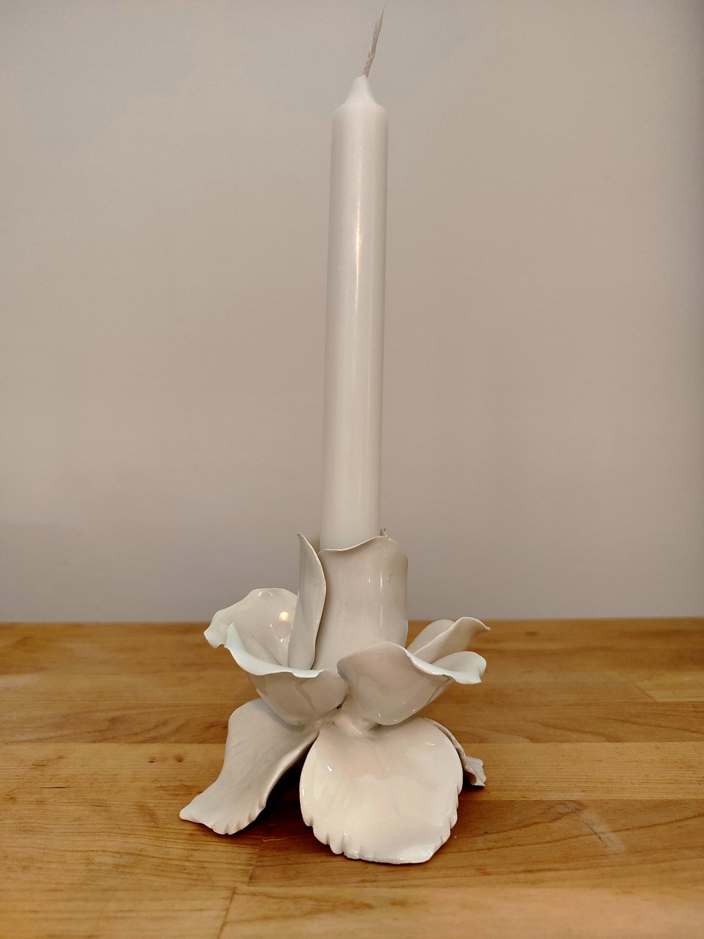 Handcrafted Candle Holder and Scented Candel